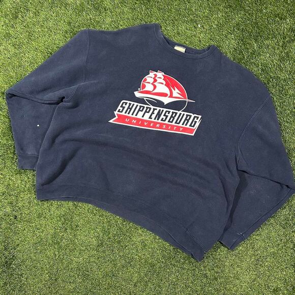 Vintage Lee Shippensburg University College Sweatshirt - Picture 1 of 4